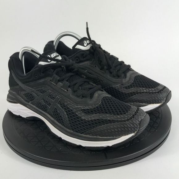 Asics GT-2000 Black/White Athletic Running Shoes T855N Women’s Size 9 - Picture 3 of 12